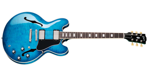 Gibson - ES-335 Figured Electric Guitar with Hardshell Case - Ocean Water Perimeter