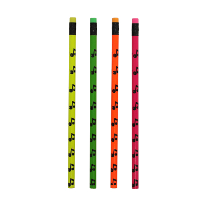 Neon Pencil with Note Design