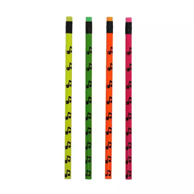 Neon Pencil with Note Design