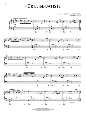 Jon Batiste: Beethoven Blues (Batiste Piano Series, Vol. 1) - Batiste - Piano - Book