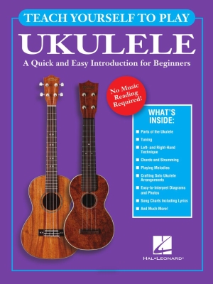 Hal Leonard - Teach Yourself to Play Ukulele - Ukulele TAB - Book
