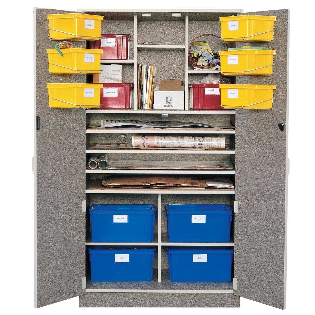 Poster/Teaching Storage Cabinet - Pebble