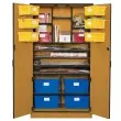 Wenger - Poster\/Teaching Storage Cabinet - Solar Oak