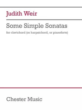 Some Simple Sonatas - Weir - Clavichord (or Harpsichord, or Pianoforte) - Book