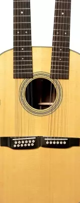 Grand J-28E Double Neck Acoustic/Electric Guitar