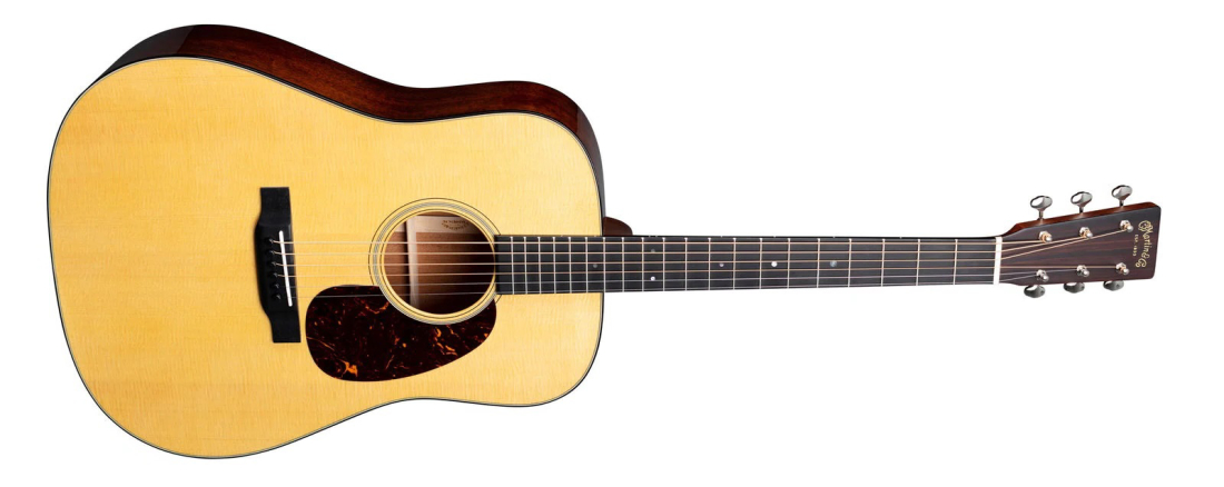 D-18 Spruce/Mahogany Acoustic Guitar with Hardshell Case