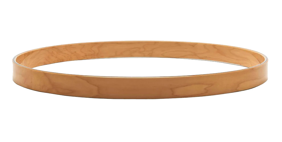 22\'\' Natural Wood Bass Drum Hoop
