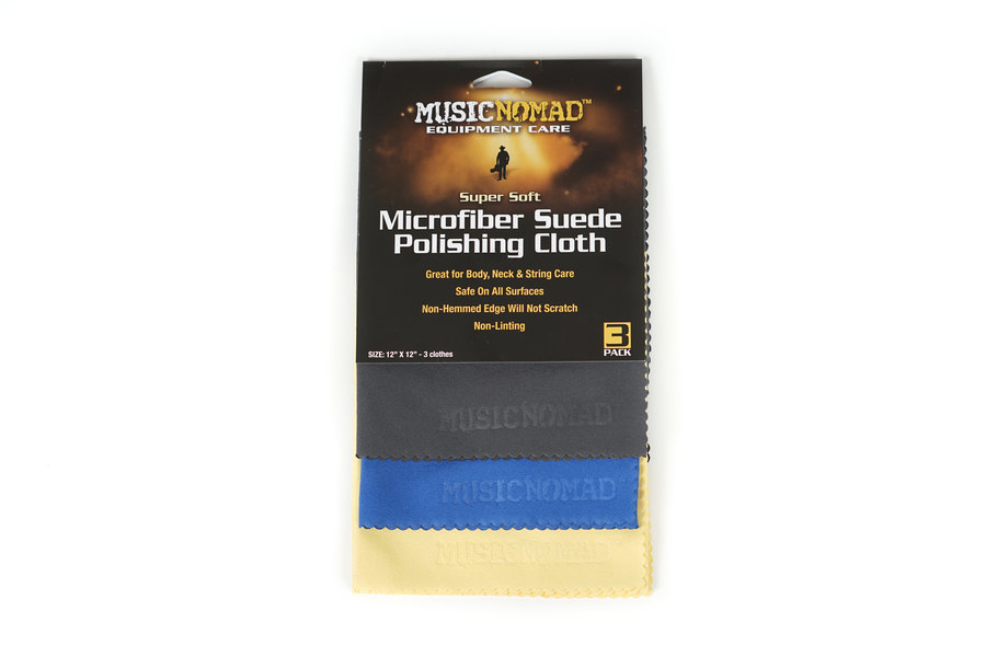 Super Soft Microfiber Suede Polishing Cloth (3 Pack)
