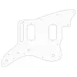 WD Music - Custom Pickguard for Fender Jazzmaster HH - White