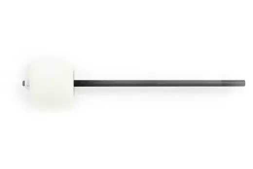 Medium Felt Bass Drum Beater with Black Shaft