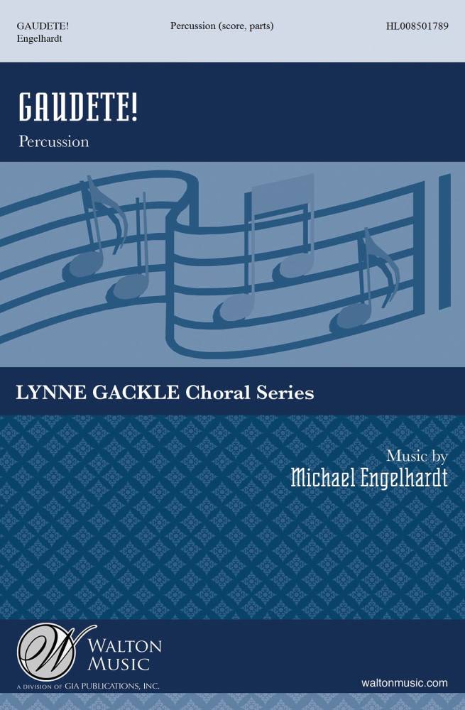 Gaudete! - Engelhardt - Percussion Accompaniment - Score/Parts