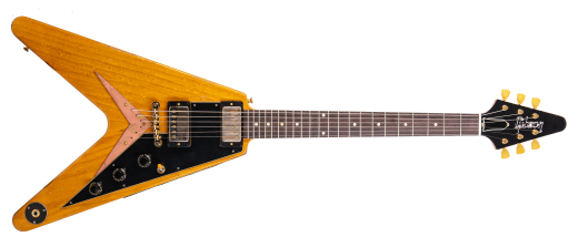Gibson Custom Shop - Murphy Lab Heavy Aged 58 Korina Flying V Electric Guitar - Antique Natural