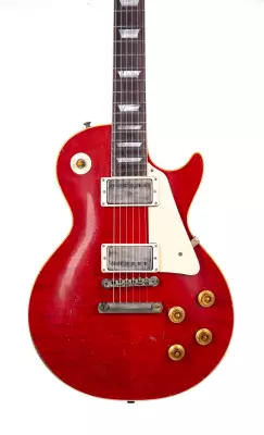 Murphy Lab Heavy Aged 1958 Les Paul Standard Reissue Electric Guitar - Sweet Cherry