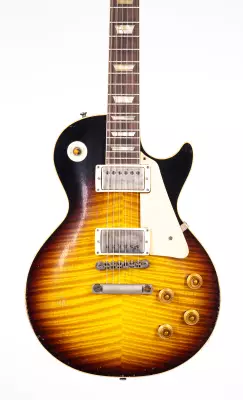 Murphy Lab Heavy Aged 1959 Les Paul Standard Reissue Electric Guitar - Kindred Burst