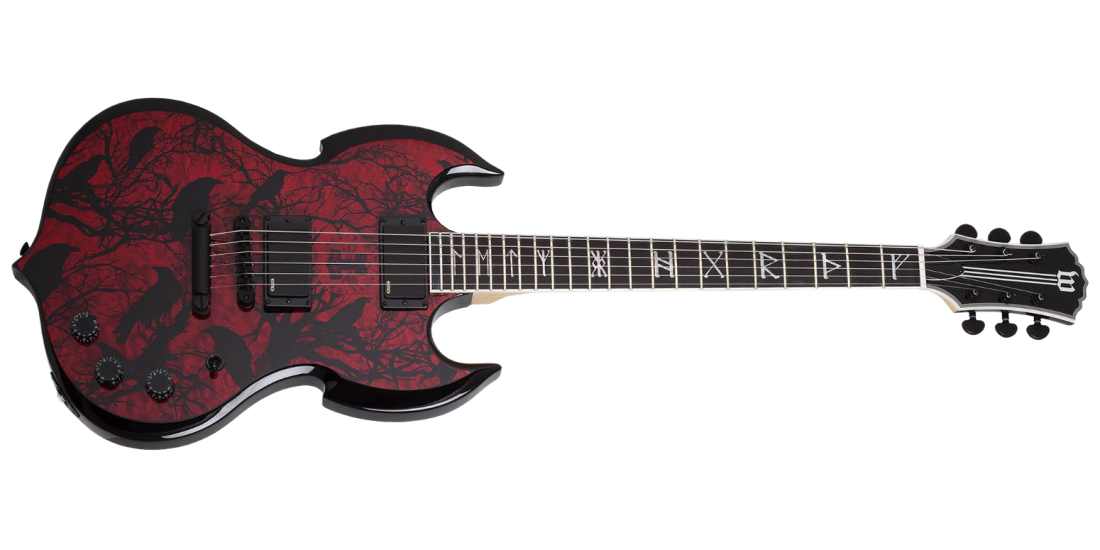 Wylde Barbarian Electric Guitar - Blood Raven