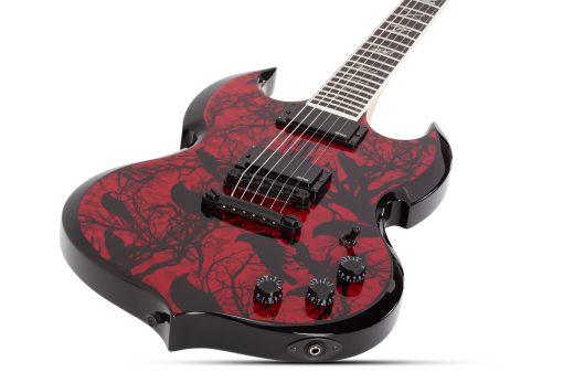 Schecter Wylde Barbarian Electric Guitar - Blood Raven