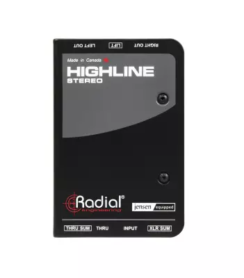 Radial - Highline Passive Stereo Line Isolator