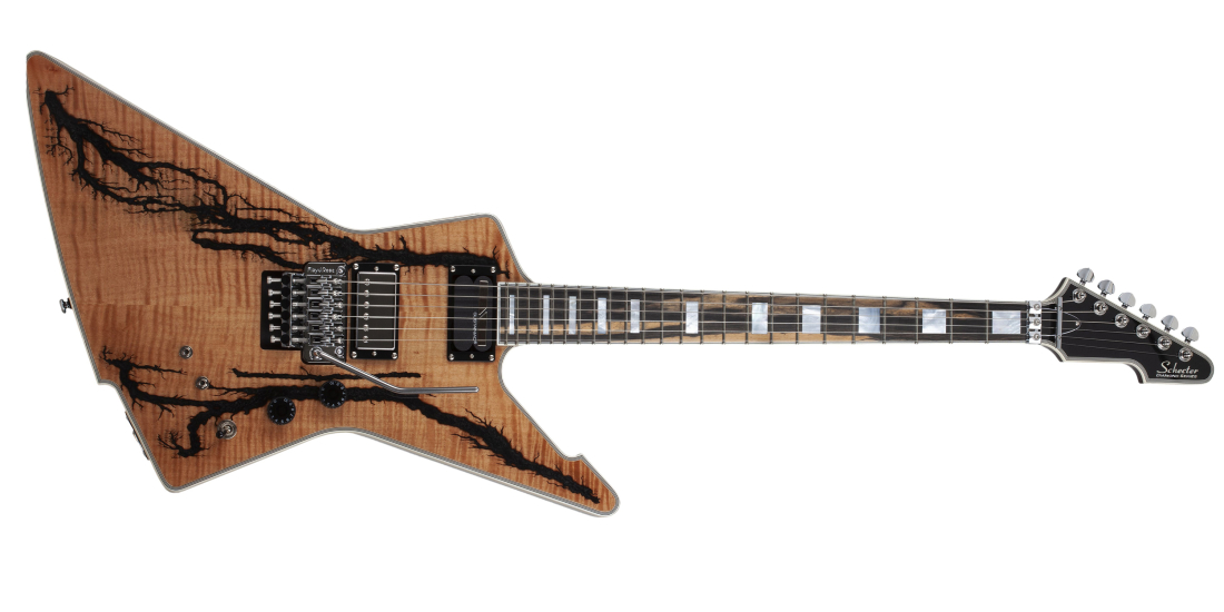 E-1 FR-S Electro-Resin Electric Guitar - Gloss Natural