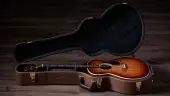Gold Label 814e Honduran Rosewood/Spruce Acoustic-Electric Guitar with Case - Gold Brown Sunburst