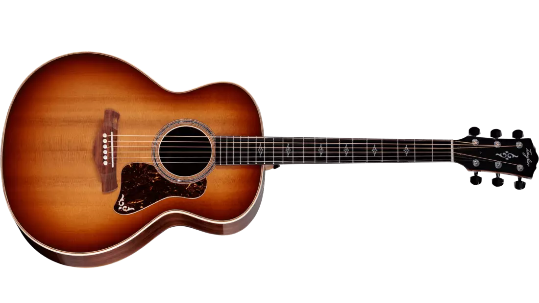 814e Gold Label Honduran Rosewood/Spruce Acoustic-Electric Guitar with Case - Gold Brown Sunburst