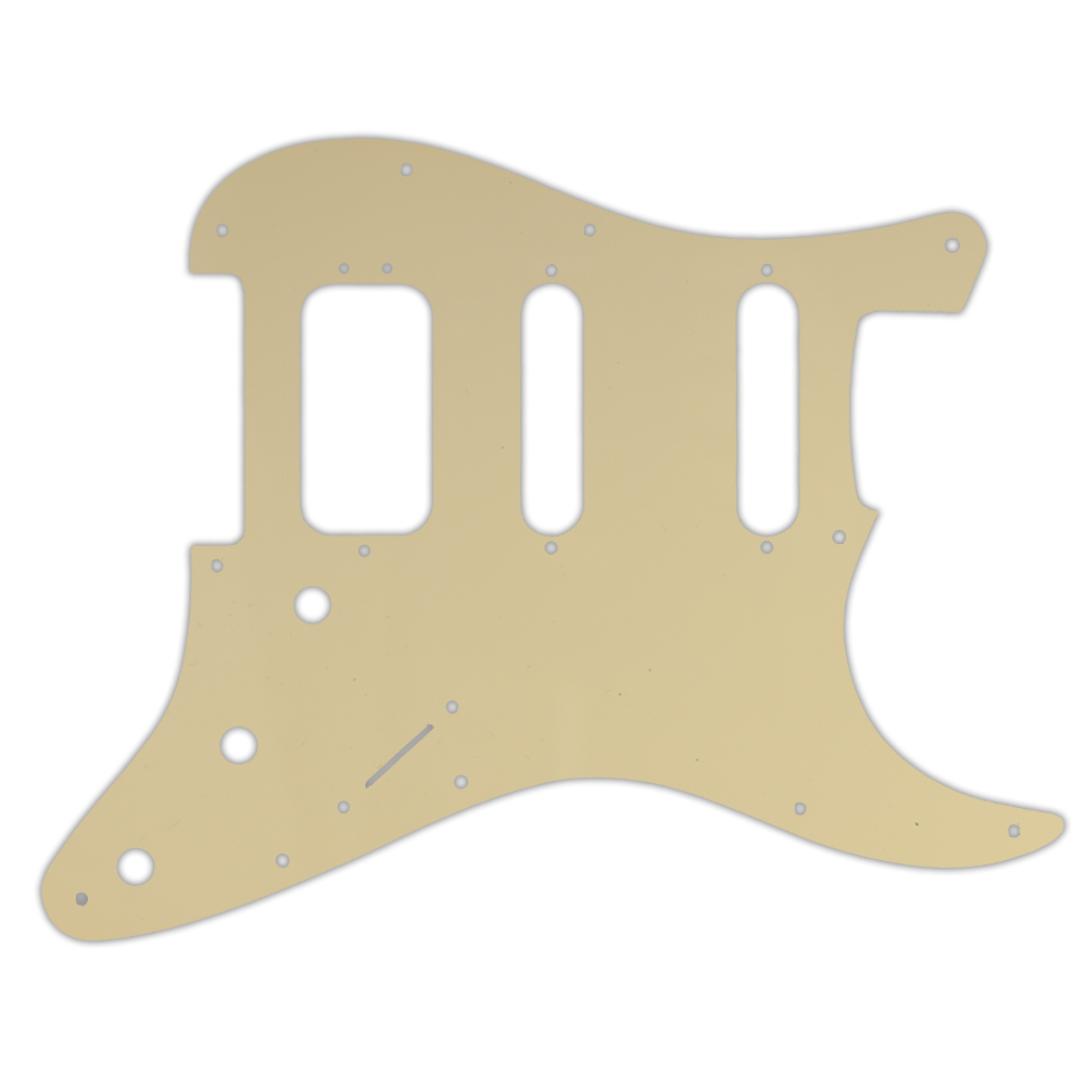 Custom Pickguard for Fender 2019 American Ultra Stratocaster HSS - Cream/Black/Cream