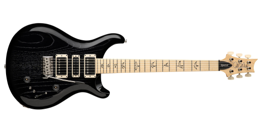 PRS Guitars - Swamp Ash Special Maple Electric Guitar with Gig Bag - Black Doghair Smokeburst