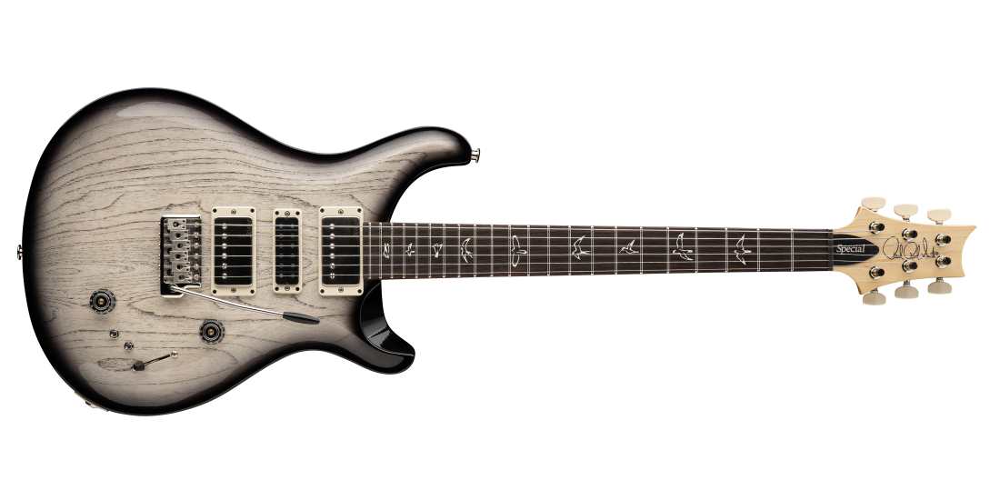 Swamp Ash Special Electric Guitar - White Doghair Smokeburst