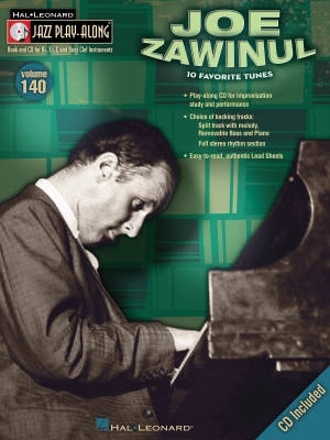 Hal Leonard - Joe Zawinul: Jazz Play-Along Volume 140 - Book/CD