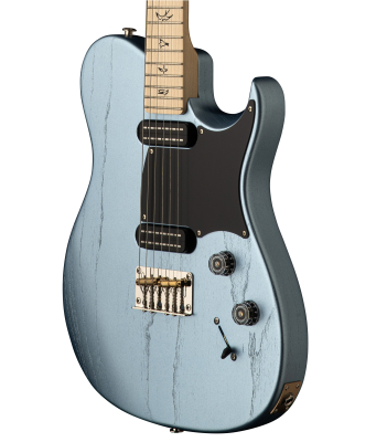 NF 53 Satin Electric Guitar with Gig Bag - Frost Blue Metallic