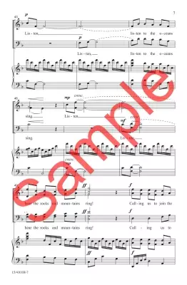 Music Lives in Every Thing - McKibben - SATB