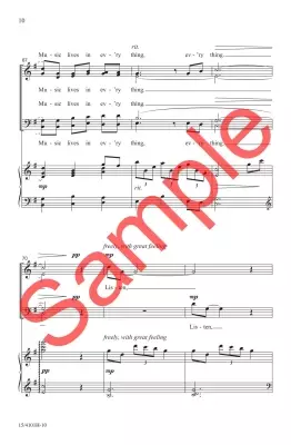 Music Lives in Every Thing - McKibben - SATB