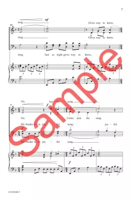 Music Lives in Every Thing - McKibben - SATB