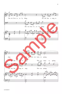 Music Lives in Every Thing - McKibben - SATB