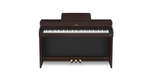 Casio - AP-300 Celviano 88-Key Digital Piano with Cabinet and Bench - Brown