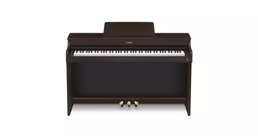 Casio - AP-300 Celviano 88-Key Digital Piano with Cabinet and Bench - Brown