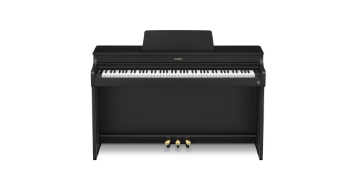 Casio - AP-300 Celviano 88-Key Digital Piano with Cabinet and Bench - Black