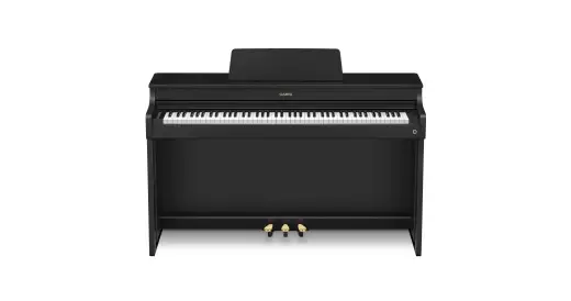 Casio - AP-300 Celviano 88-Key Digital Piano with Cabinet and Bench - Black