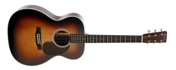 000-28 Auditorium Acoustic Guitar with Hardshell Case - 1935 Sunburst