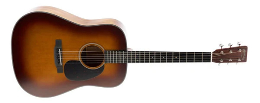 Martin Guitars - D-18 Dreadnought Spruce/Mahogany Acoustic Guitar with Hardshell Case - Gloss 1933 Ambertone