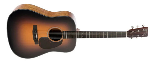 Martin Guitars - D-18 Dreadnought Spruce/Mahogany Acoustic Guitar with Hardshell Case - Satin 1935 Sunburst