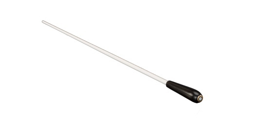 Counterpoint Musical - 13 Ebony Carbon Fiber Baton with Teardrop-shaped Handle