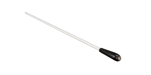 Counterpoint Musical - 13 Ebony Carbon Fiber Baton with Teardrop-shaped Handle