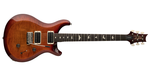 PRS Guitars - S2 Custom 24 Electric Guitar with Gig Bag - Dark Cherry Sunburst