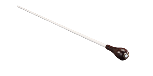 Counterpoint Musical - 15 Rosewood Baton with Pear Handle and White Shaft