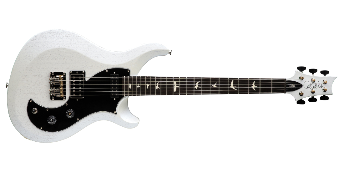S2 Vela Satin Electric Guitar with Gig Bag - Pearl White