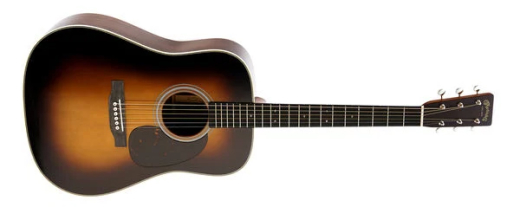 Martin Guitars - HD-28 Dreadnought Acoustic Guitar with Hardshell Case - Gloss 1935 Sunburst