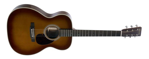 OM-28 Auditorium Acoustic Guitar with Hardshell Case - Gloss 1933 Ambertone