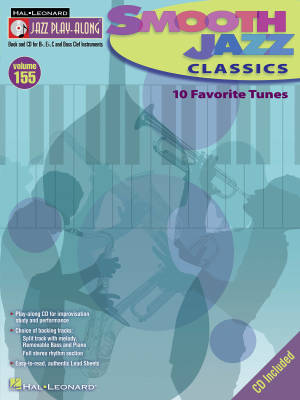 Smooth Jazz Classics: Jazz Play-Along Volume 155 - Book/CD