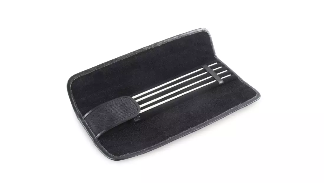 Synthetic Baton Case for 4 Batons - Black