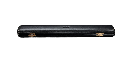 Counterpoint Musical - Hard Leather Baton Case for 4 Batons - Black